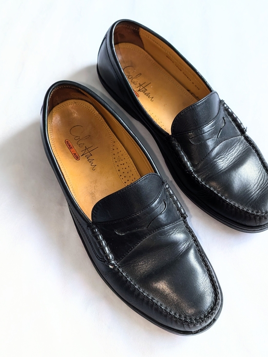 Cole Haan Other - Mens Cole Haan  10.5 Slip On Driving Loafers Black Leather CO7917